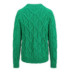 Malo Green Cotton Men's Sweater