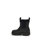 TRETORN Black Rubber Ankle Boots
