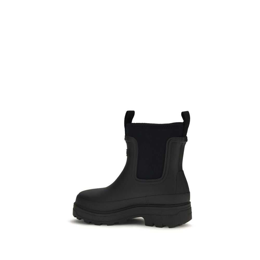 TRETORN Black Rubber Ankle Boots