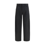 SÉFR Black Polyester Casual Pants