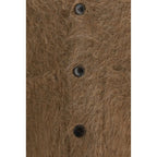 SÉFR Brown Spandex Cardigan