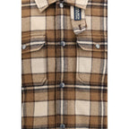 Woolrich Brown Wool Oves Aries Full-Length Jacket