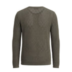 Roberto Pepe Luxury Green Cotton Men Sweater