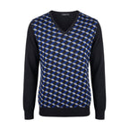 Roberto Pepe Luxury Blue Wool Men's Sweater