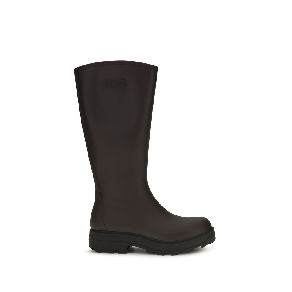 TRETORN Brown Rubber Rain Boots