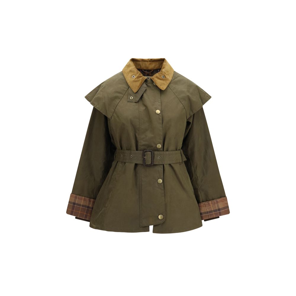 Barbour Bicolor Cotton Full-Length Jacket