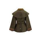 Barbour Bicolor Cotton Full-Length Jacket