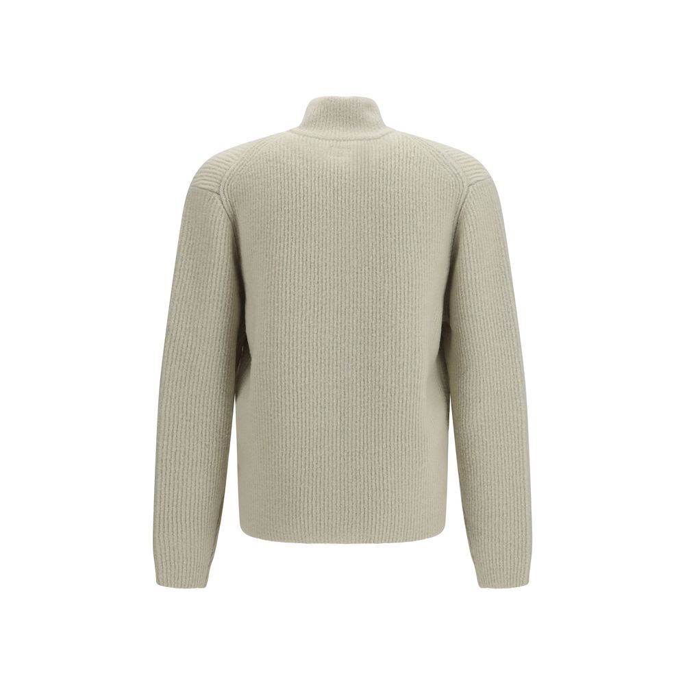 C.P. Company Beige Wool Oves Aries Cardigan