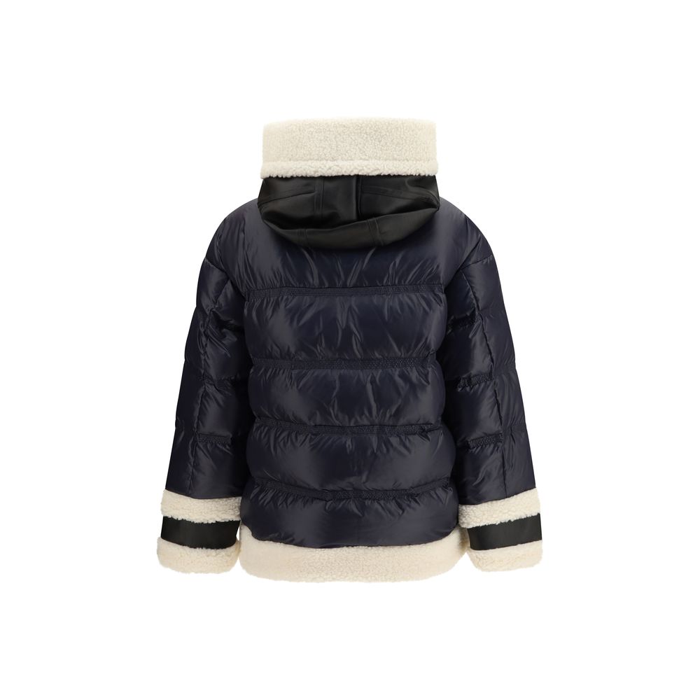 Peuterey Blue Polyamide Full-Length Jacket