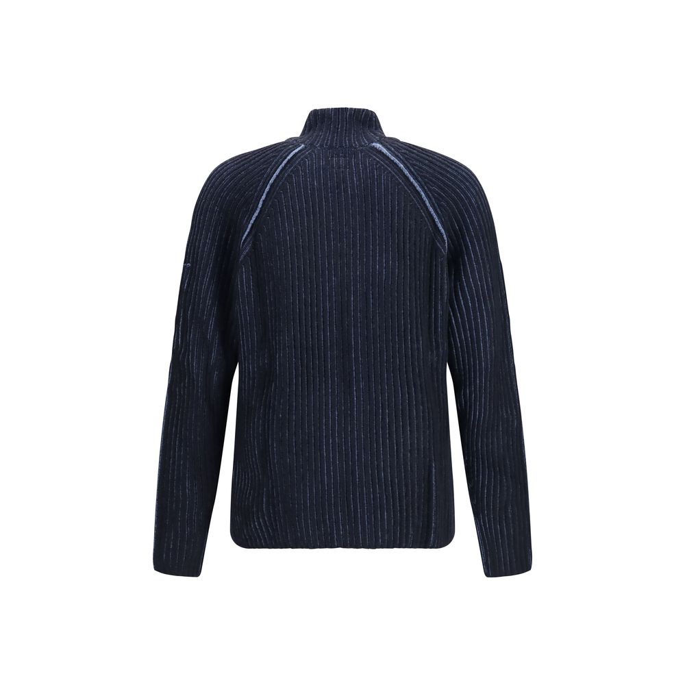 C.P. Company Blue Polyamide Cardigan