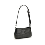 Vivienne Westwood Black Calf Leather Bos Taurus Shoulder Bag