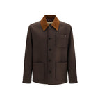 Valentino Garavani Brown Wool Oves Aries Full-Length Jacket
