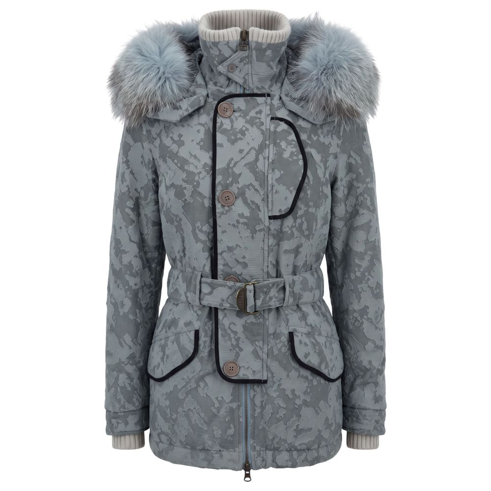 Mr&Mrs Italy Light Blue Cotton Women's Jacket