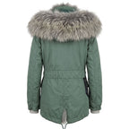Mr&Mrs Italy Green Cotton Women's Jacket