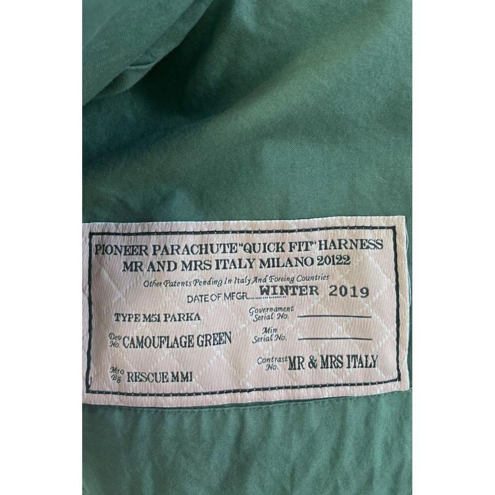 Mr&Mrs Italy Green Cotton Women's Jacket