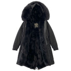 Mr&Mrs Italy Black Cotton Women Jacket