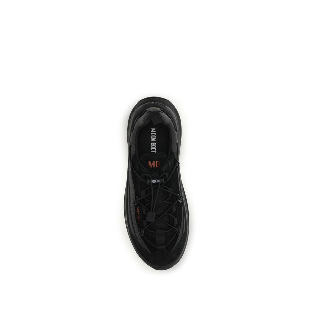 Moon Boot Black Polyester Athletic Sneakers