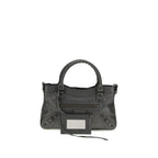 Balenciaga Gray Lamb Ovis Aries Shoulder Bag