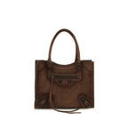 Balenciaga Brown Calf Leather Bos Taurus Handbag