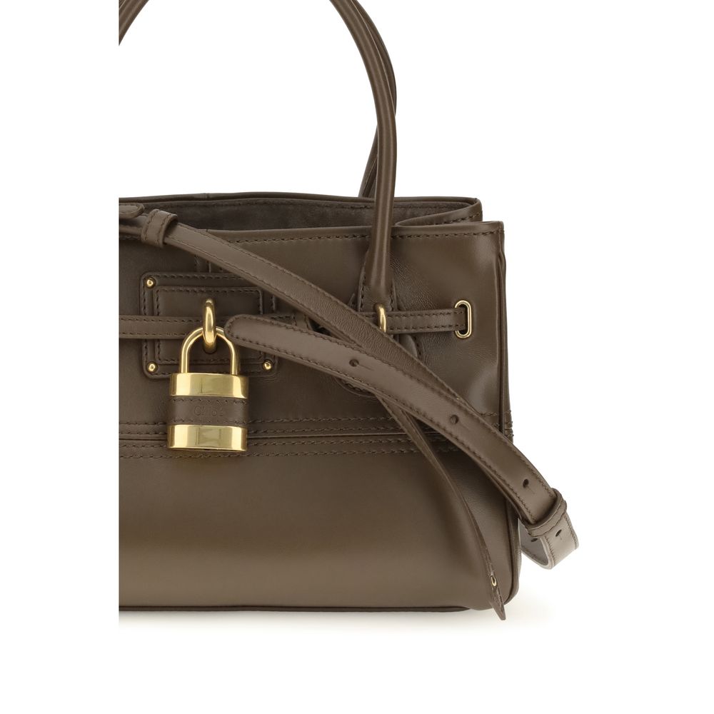 Chloé Brown Buffalo Leather Handbag