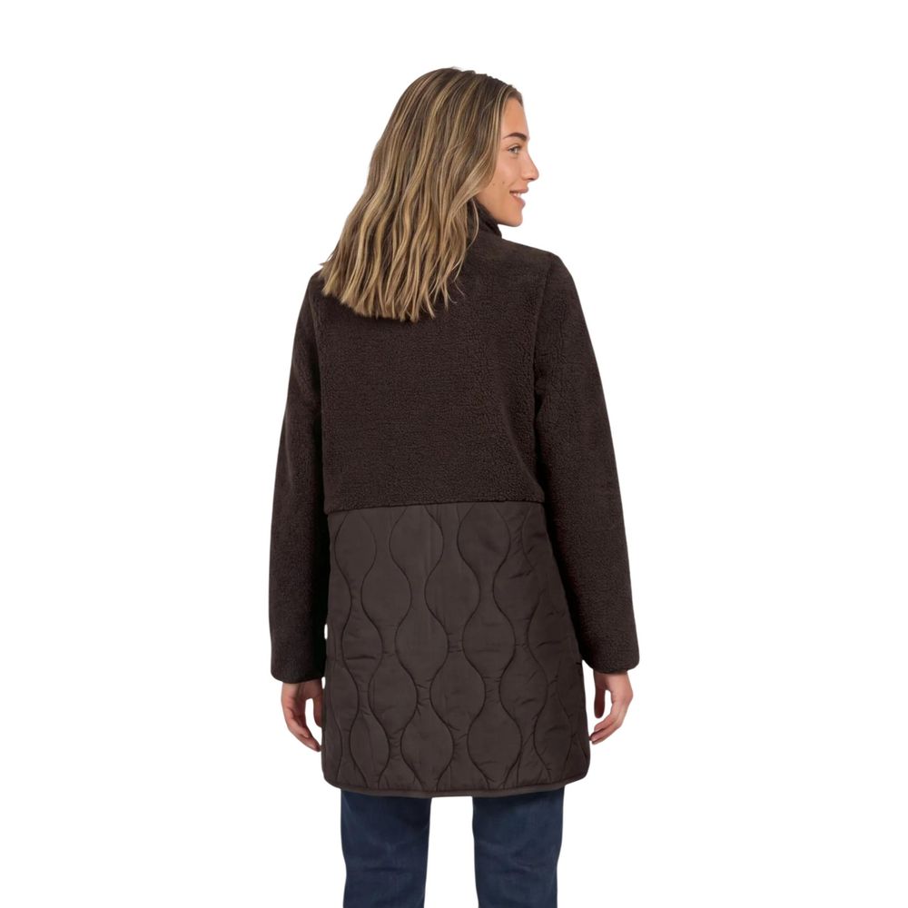 Street One Brown Polyester Coat