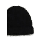 SÉFR Black Alpaca Vicugna Pacos Beanie