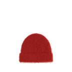 SÉFR Red Alpaca Vicugna Pacos Beanie