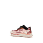Off-White Multicolor Fabric Athletic Sneakers