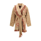 Alanui Brown Cashmere Cardigan