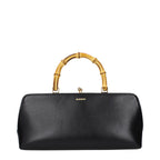 Jil Sander Black Leather Handbag
