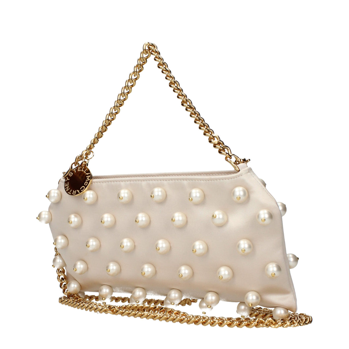 Stella McCartney Beige Fabric Handbag