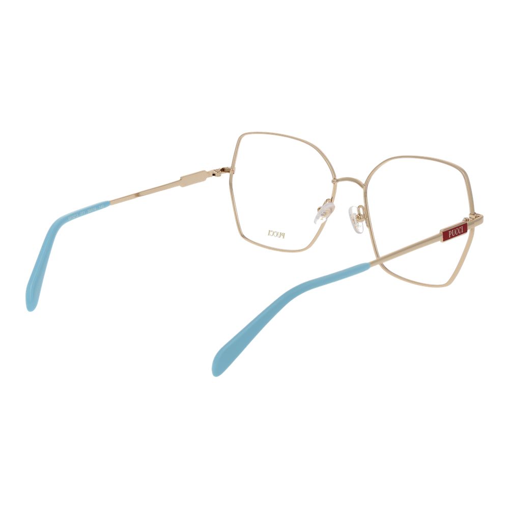 Emilio Pucci Red Metal Glasses (Frames)