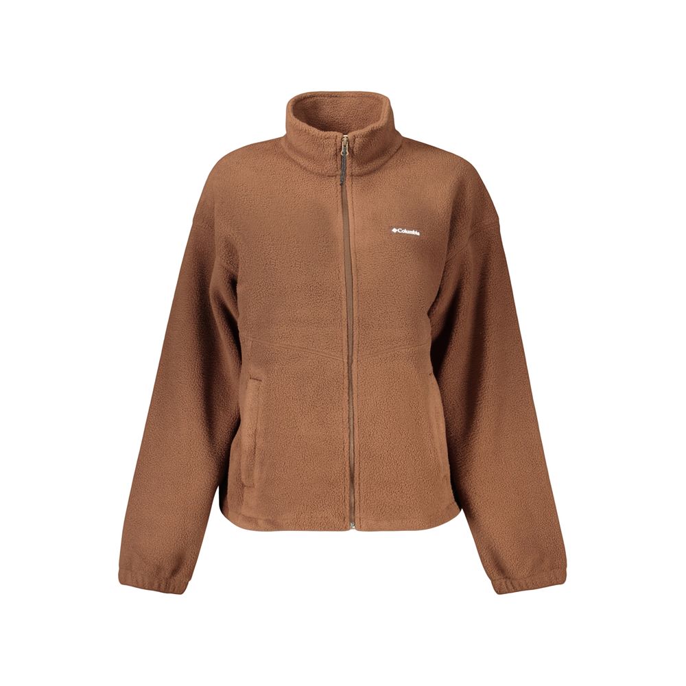 Columbia Brown Polyester Women's Sweatshirt