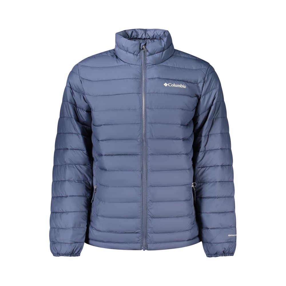 Columbia Blue Polyester Men's Jacket