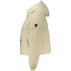 Guess Jeans Cream Polyester Women's Jacket
