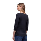 Street One Black Cotton Long Sleeve T-Shirt