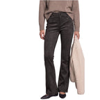 Street One Brown Polyester Casual Pants
