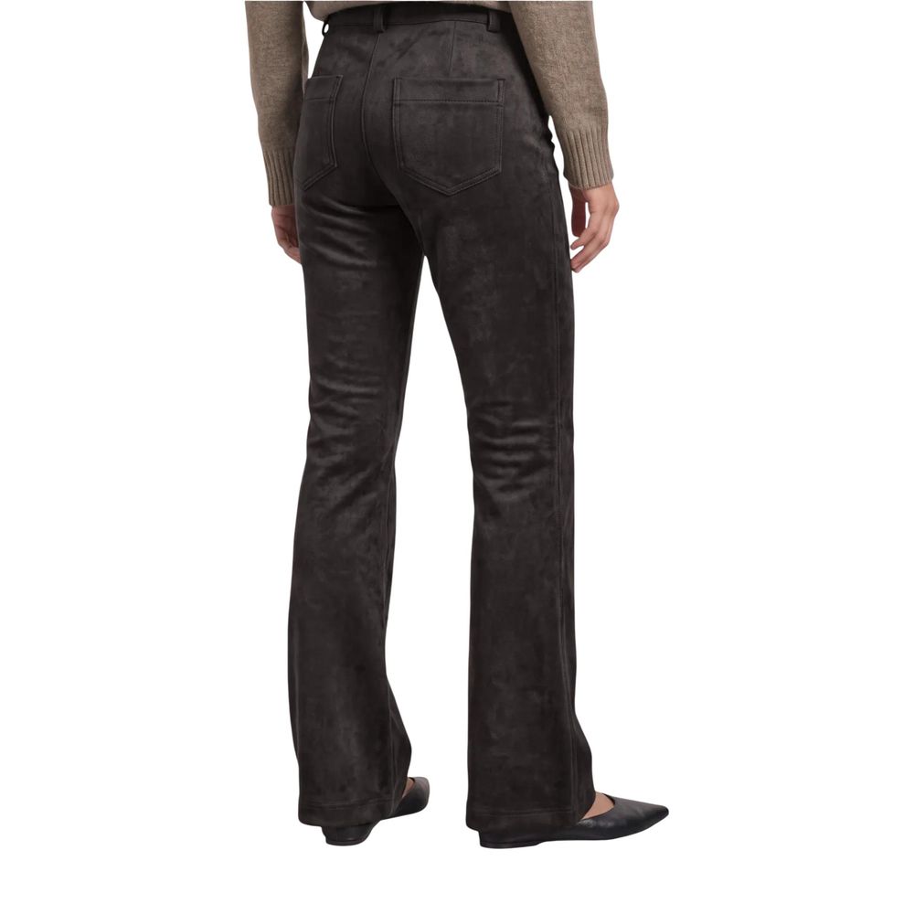 Street One Brown Polyester Casual Pants