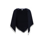 Ganni Black Wool Oves Aries Scarf