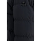 Moose Knuckles Black Nylon Bomber