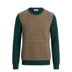 Roberto Pepe Luxury Green Wool Men's Sweater
