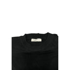 Roberto Pepe Luxury Black Wool Men Sweater