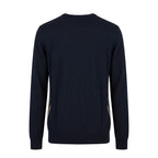 Roberto Pepe Luxury Blue Wool Men's Sweater