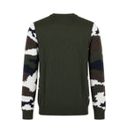 Roberto Pepe Luxury Green Wool Men Sweater