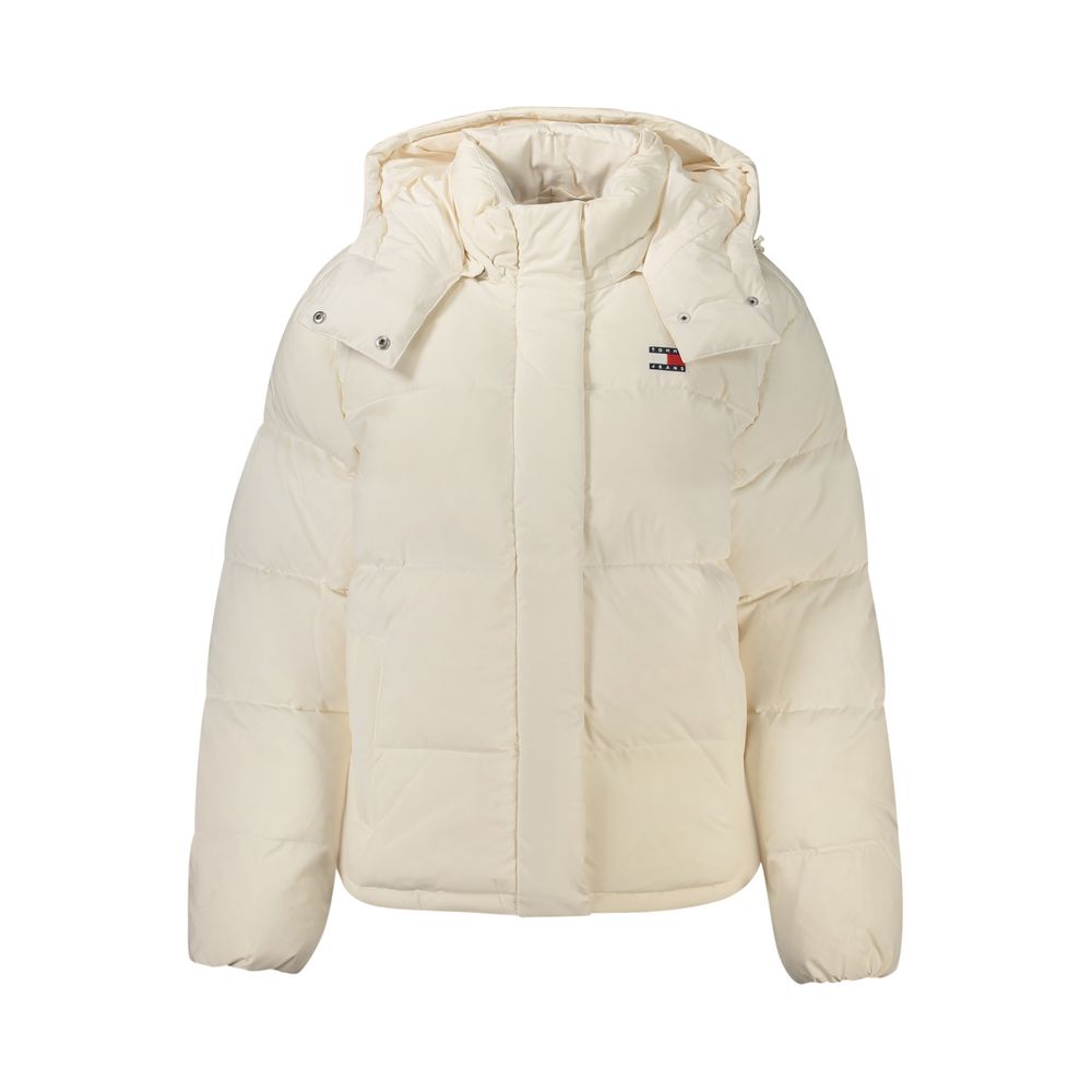 Tommy Hilfiger White Polyester Women's Jacket