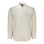 Tommy Hilfiger White Cotton Men's Shirt