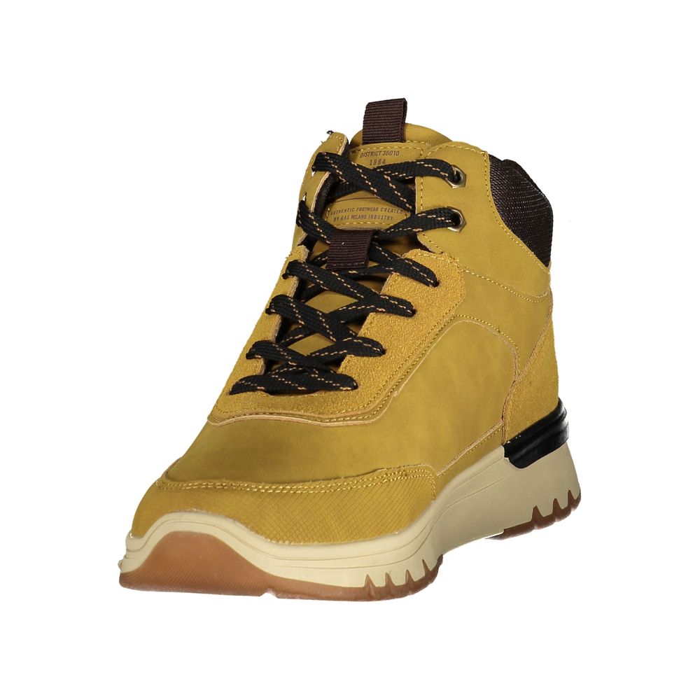 Gas Brown Polyurethane Men's Boot