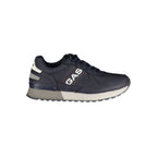 Gas Blue Polyurethane Men's Sneaker