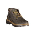 Gas Brown Polyurethane Men's Boot