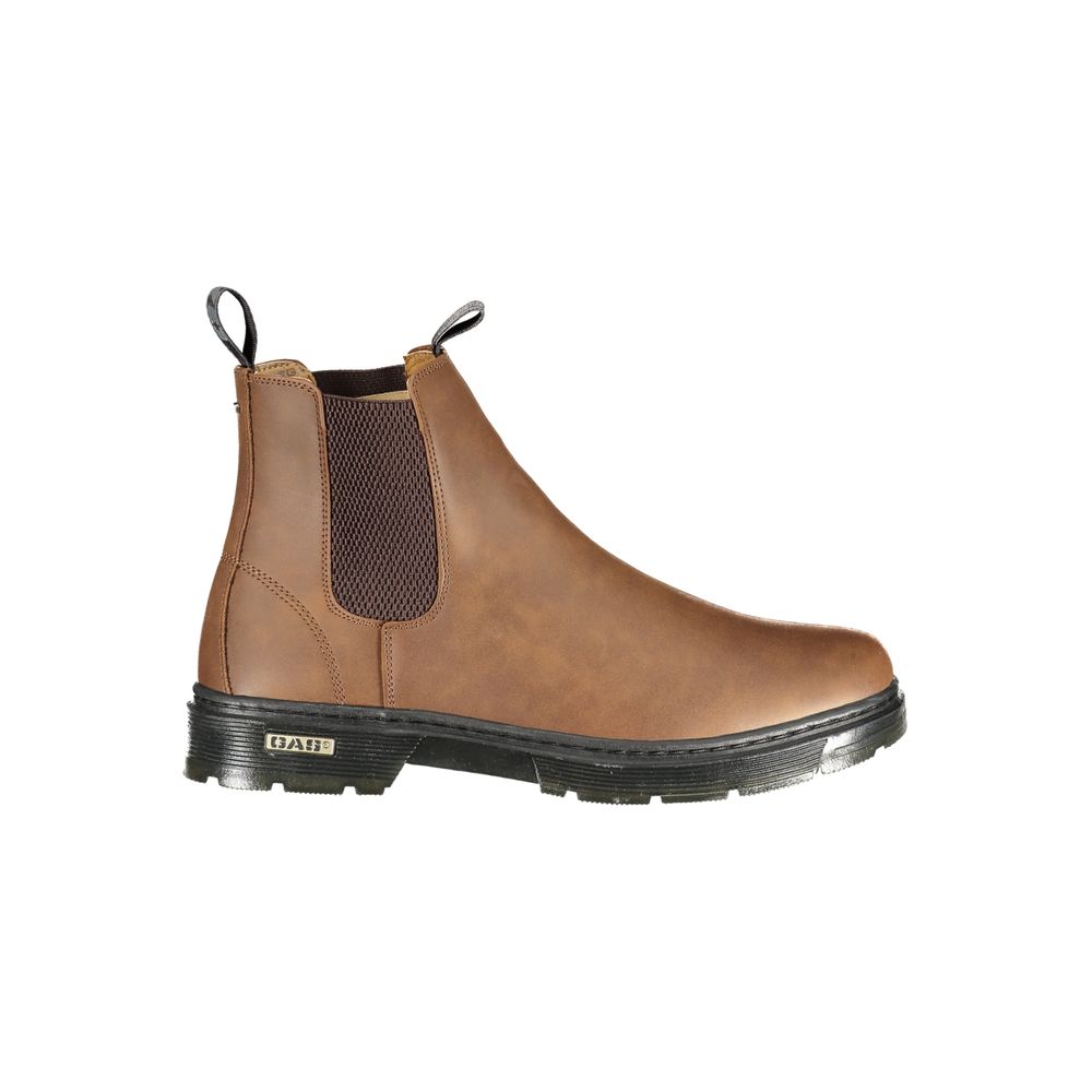 Gas Brown Polyurethane Men Boot